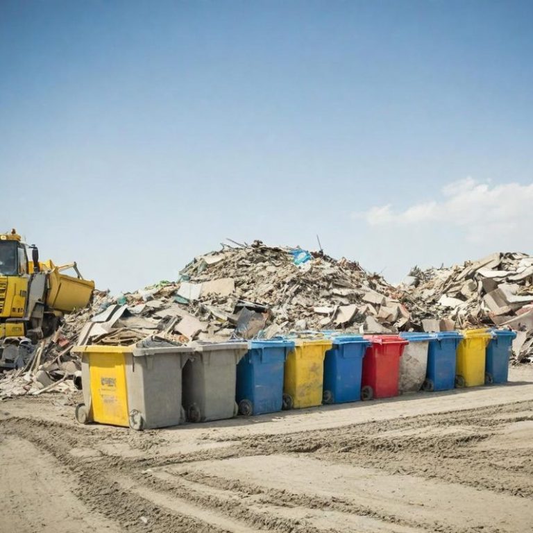 Bauschuttcontainer im Jerichower Land